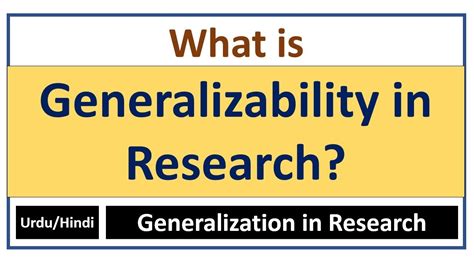 another word for generalisability.